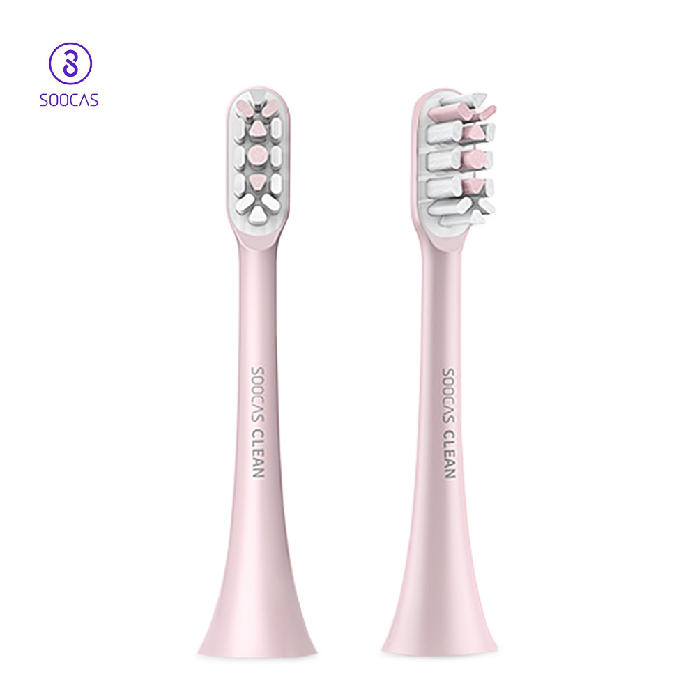 Original SOOCAS X3 X1 X5 Replacement Toothbrush Heads SOOCARE X1 X3 Sonic Electric Tooth Brush Head Nozzle Jets Smart Toothbrush: Pink