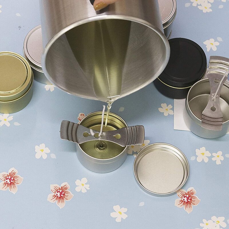 Pot verseur pour fabrication de bougies, Pot de fusion de cire, bec verseur sans gouttes et poignée résistante à la chaleur, Pot de fusion de cire, 1.2/3l
