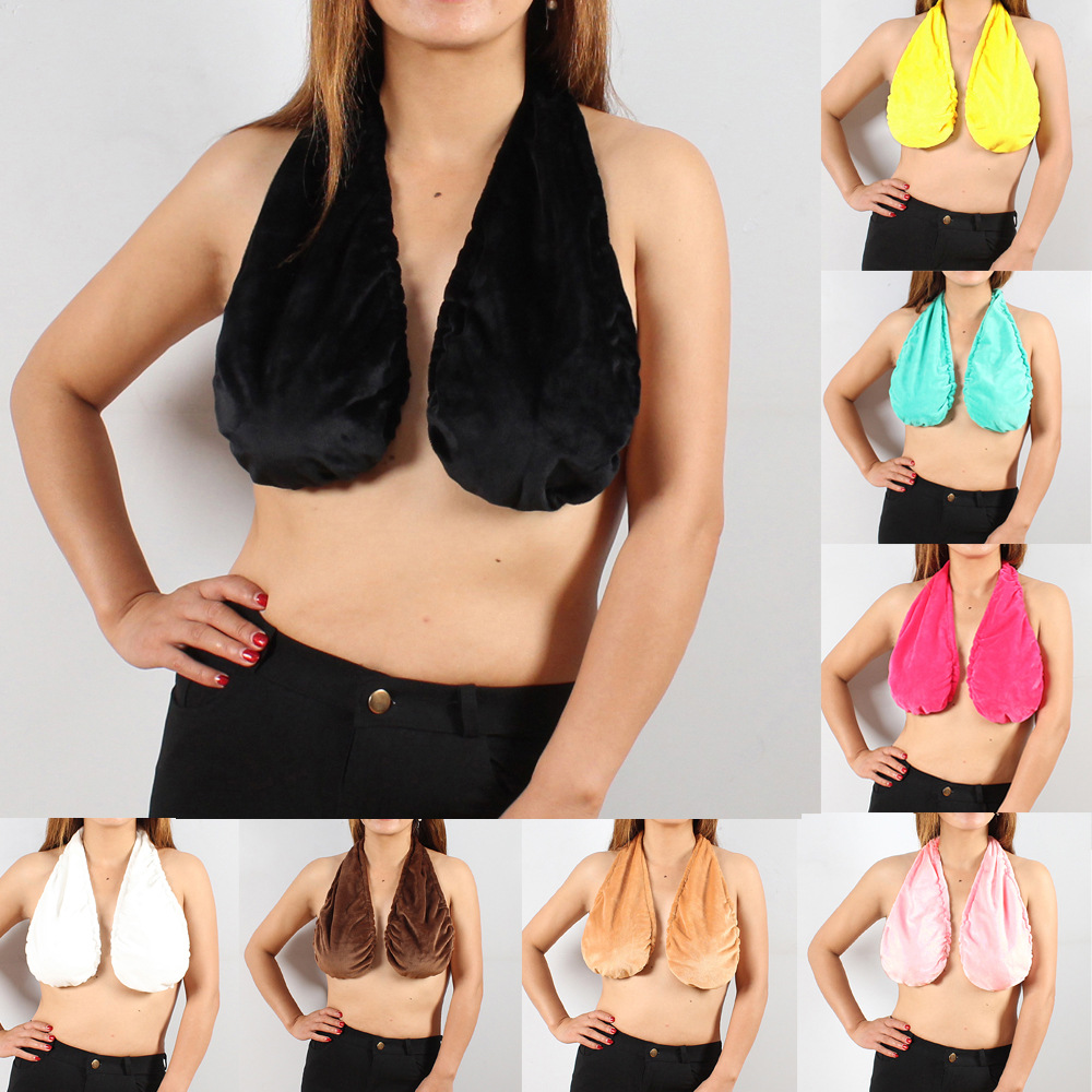 Sujetador de toalla de baño para lactancia materna, Bralette de pecho grande, Top Bandeau