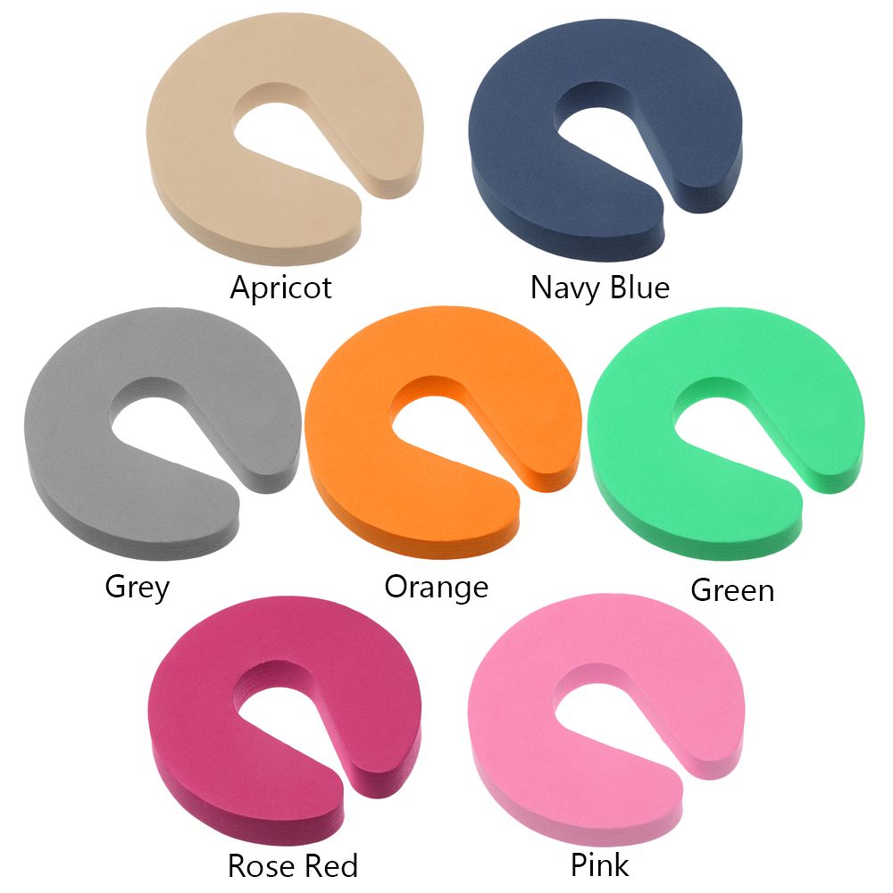 4PCS Soft Foam Door Stopper Baby Kids Safety Guard Finger Protector Home Kitchen Bedroom Security Door Clip