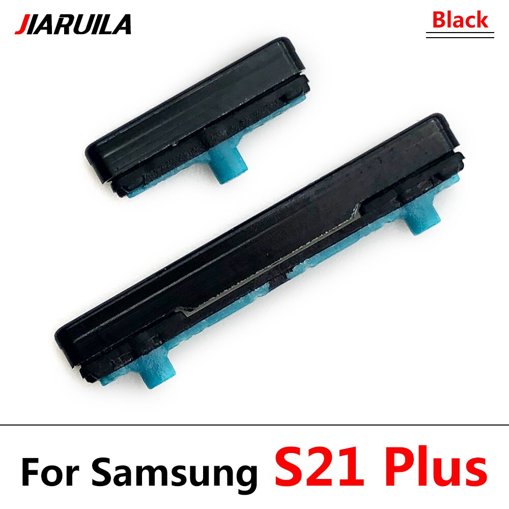 5 Teile/los, Energie Volumen Seite Geschmack Schlüssel Für Samsung Galaxis S21 Plus / S20 Fe / S20 Ultra: S21 Plus Schwarz