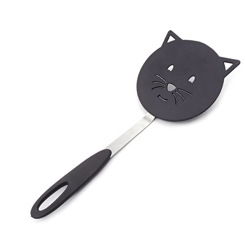 Kitchen Gadgets Cooking Utensils Nylon Cat Kitchen Frying Spatula Omelette Shovel Turner Non Stick Food Cooking Tools