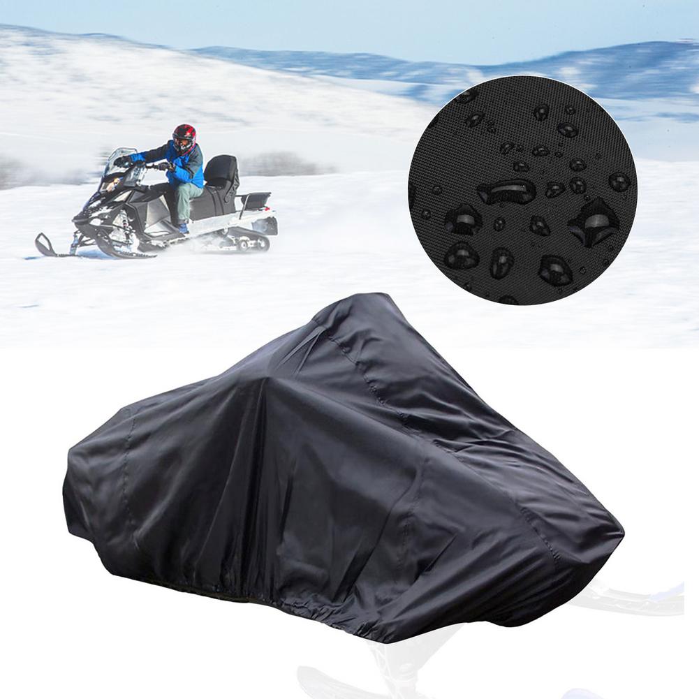 Pokrowce na skuter śnieżny przechowywanie wodoodporne pokrowce na sanki odporny na UV ciężki obowiązek osłony przeciwpyłbyć winnym pokrowce zimowe narty terenowe samochodu
