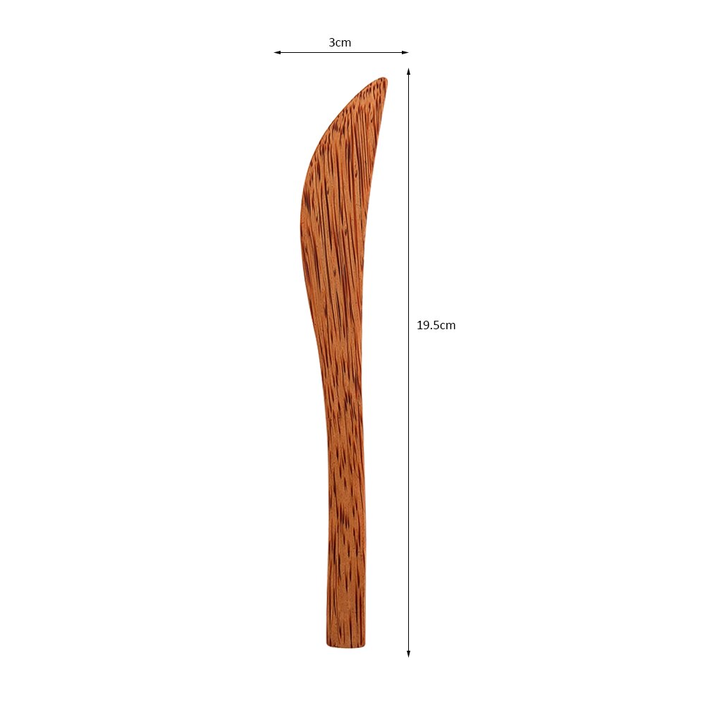 Bol d&#39;alimentation en bois pour bébé, bol incassable et léger, vaisselle pour enfants, aide gratuite, bol en bois de: Coconut wooden Knife