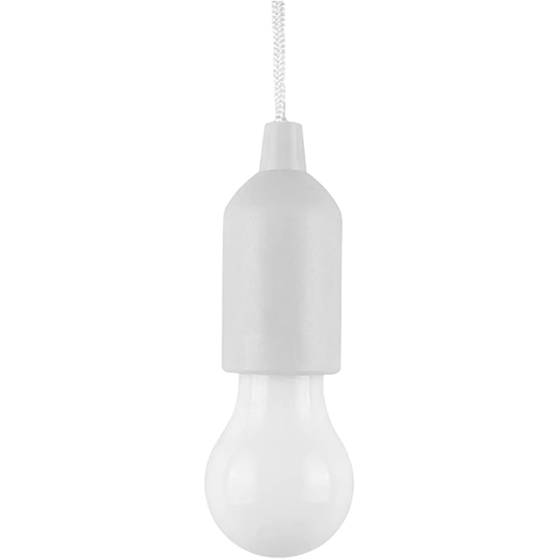 Ampoule LED à cordon de traction, à piles, Portable, suspendue, lanterne pour Camping, jardin, fête, urgence, maison: 3w