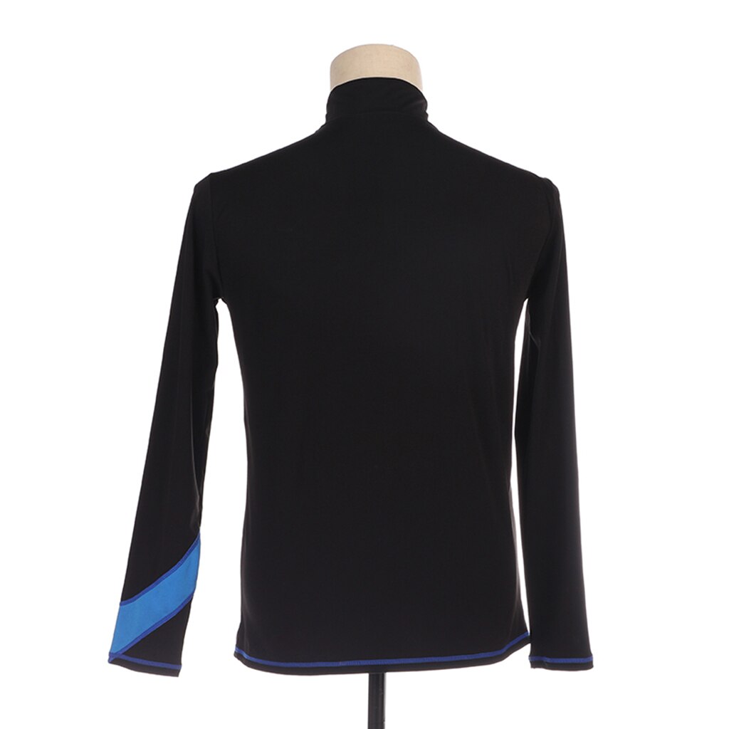 Vrouwen Meisjes Figuur Schaatsen Jas Skate Outfit Top Sportkleding Gymnastiek Dans Thermische Top Schaatsen Compressie Gym Jas