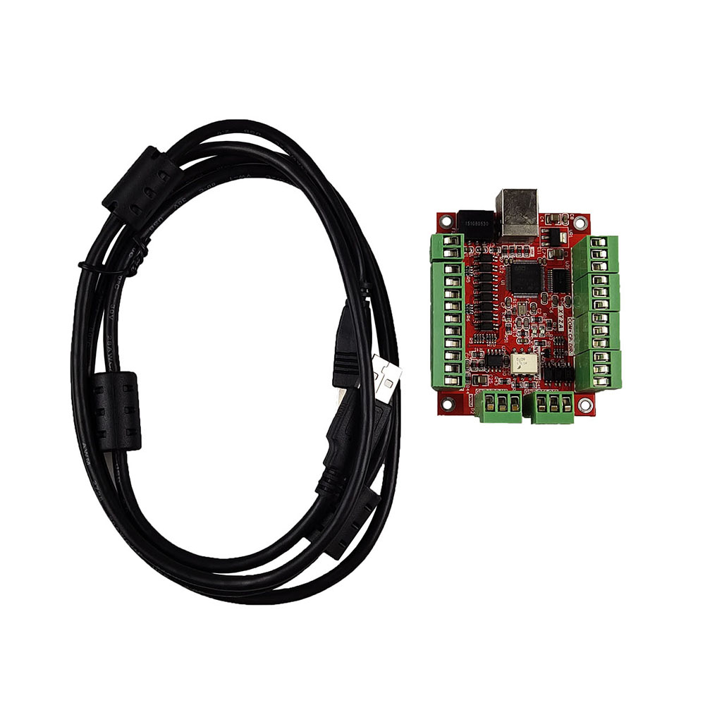 NVUM-SK de interfaz USB Mach3, controlador de movimiento cnc nvcm, 4 ejes, tarjeta de control de movimiento cnc, carcasa de metal no