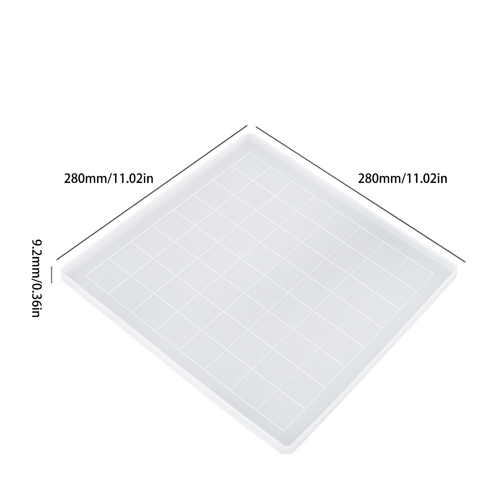 Chess Kit Silicone Mold Resin International Chess Pieces Checkers Checkerboard UV Crystal Epoxy Resin Mould For Diy Handmad Tool: D 1PC