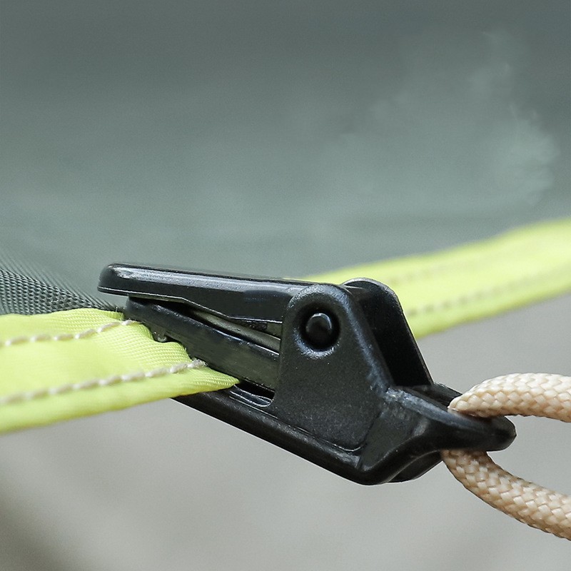 10Pcs Tent Luifel Luifel Alligator Clip Snap Canvas Anker Grijper Caravan Kaak Grip Val Draai Outdoor Camp Hike tool