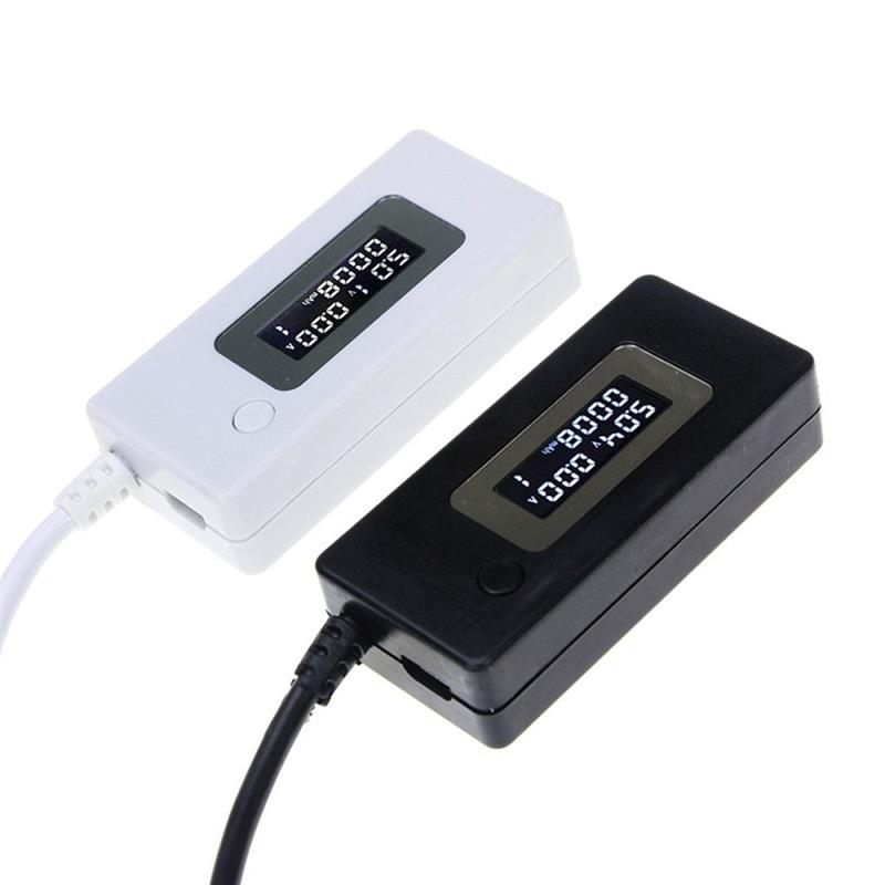 LCD Display USB Voltage/Amps Power Meter Tester Multimeter Test Speed of Chargers Cables Capacity of Power Banks