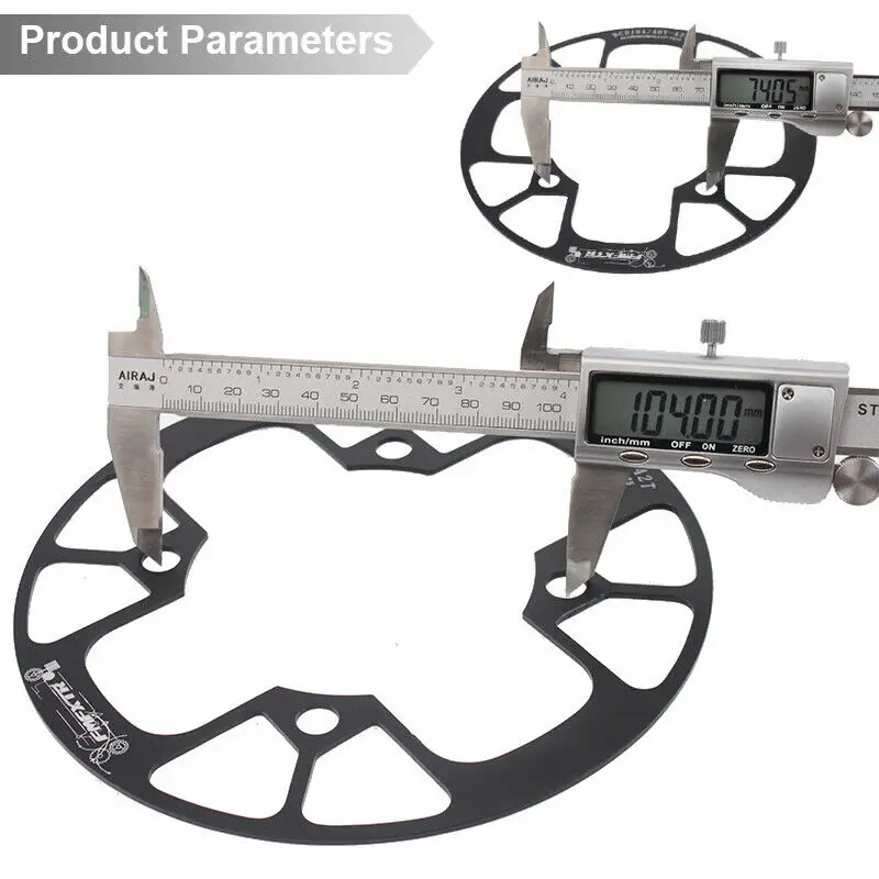 Mountainbike Crank BCD104 Protector Kettingblad Bescherming Cover fiets aluminium Crankstel Guard Kettingwiel Accessoires