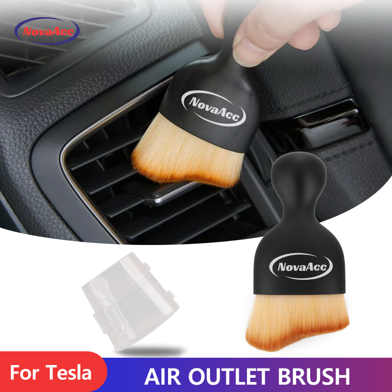 Novaacc Auto Interieur Detaillering Borstel Zachte Borstelharen Schoonmaakborstel Auto Detaillering Borstel Afstoffen Dash Interieur Reinigingstool