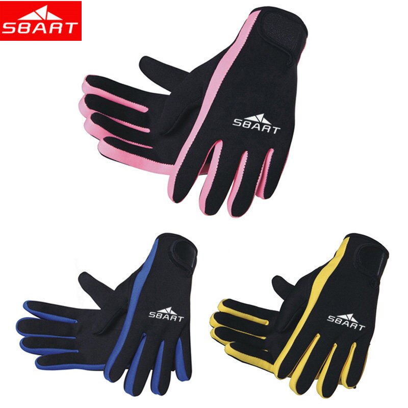 Sbart duikzwemhandschoenen neopreen 3mm volwassen zwempeddels mannen vrouwen duiksurfhandschoenen om te zwemmen duikuitrusting