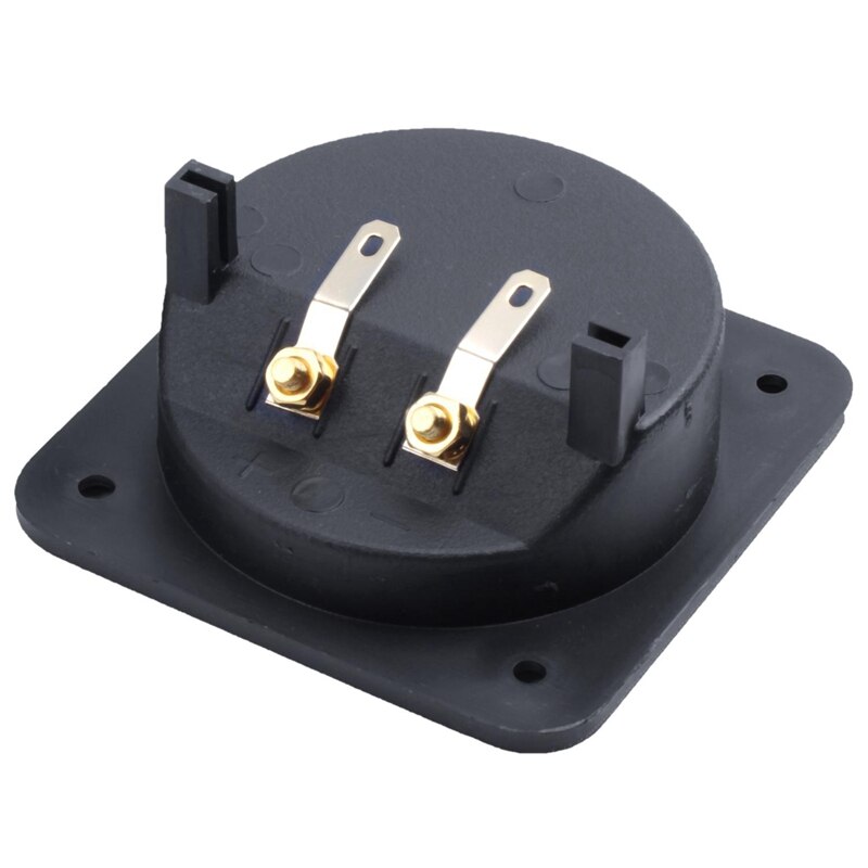 4 Uds caja de altavoz Terminal cuadrado tornillo conector caja de Subwoofer alambre
