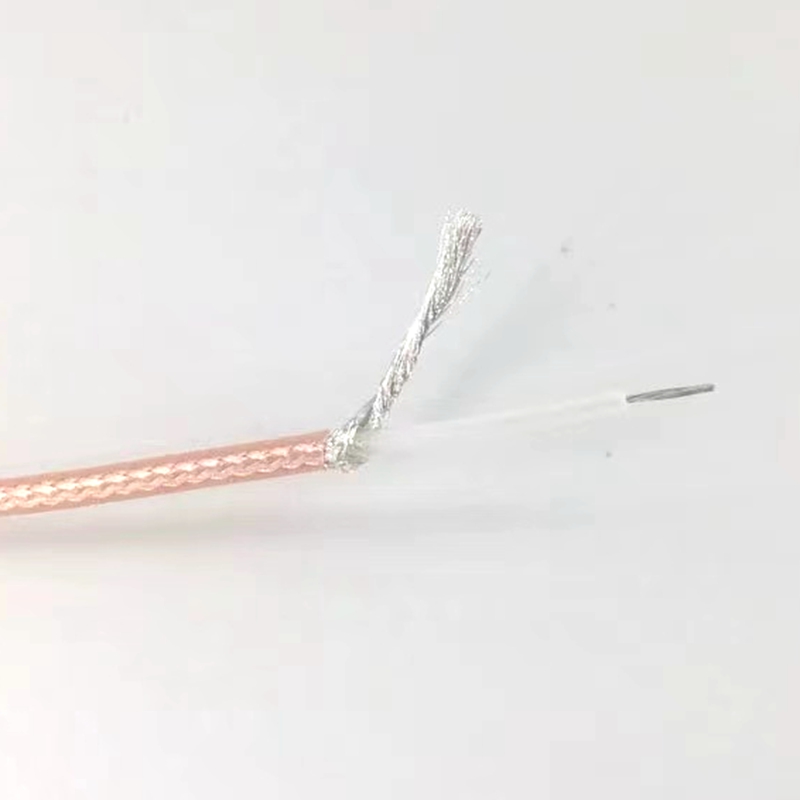 RG-178 RG178 Coaxial Cable Wire Shield Silver Platied Antenna 50Ohm Low Loss for Crimp Connector Fast