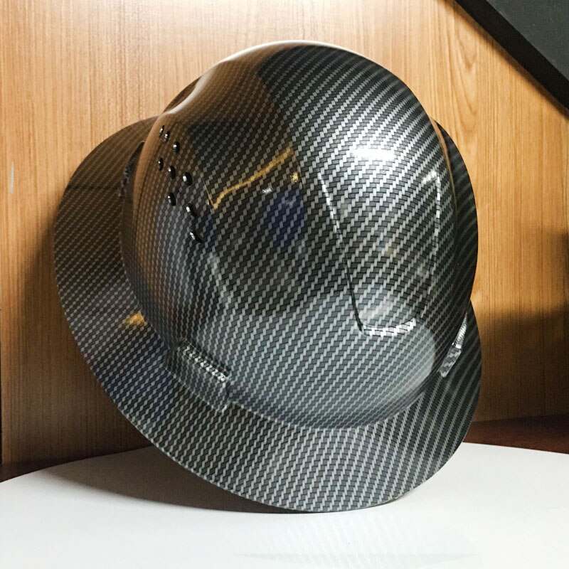 Veiligheidshelm met volledige rand, ademend, lichtgewicht en zeer sterke werkhelm, helmen voor heren en dames