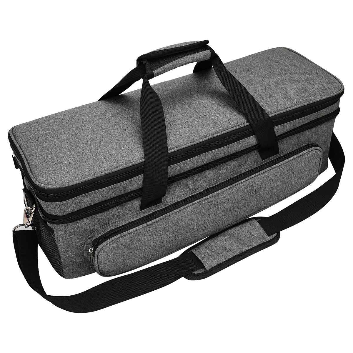 Tool Carrying Case Big Capacity Cutting Machine Supplies Storage Bag For Cricut Explore Air 2Knitting Needle Household Organizer: Gray Color