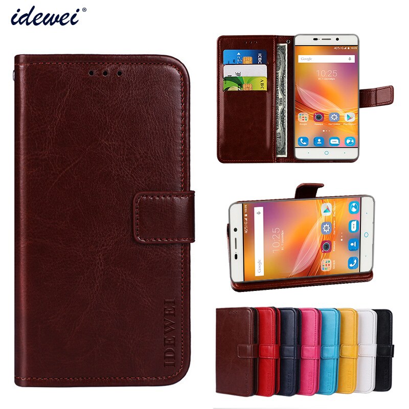 Für ZTE Blade X3 Fall Flip Brieftasche Business Leder Fundas Telefon Fall für ZTE Blade X3 Abdeckung Coque Zubehör