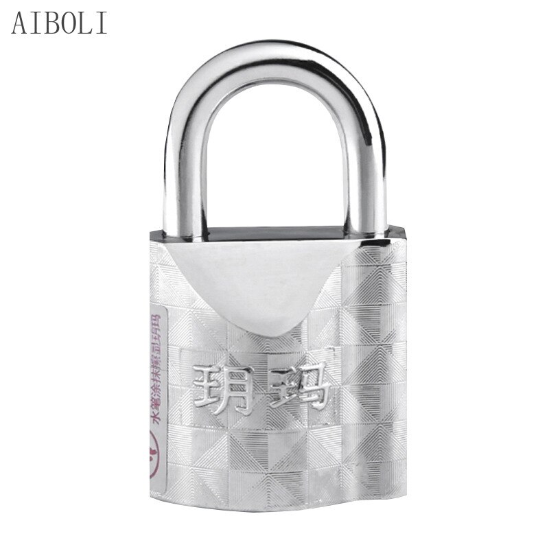Stainless Steel Anti-theft Padlock Long Beam Edging Power Meter Box Safety Padlock