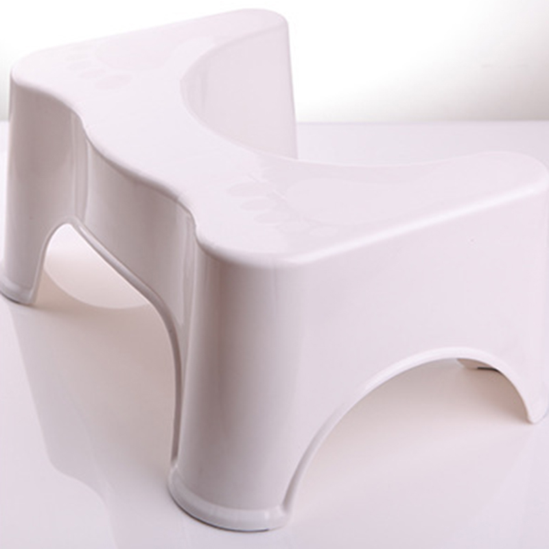 Botique-Home Folding Squatting Stool Bathroom Squat Toilet Stool Compact Squatty-Potty Stool Portable Step Seat for Home Bathroo