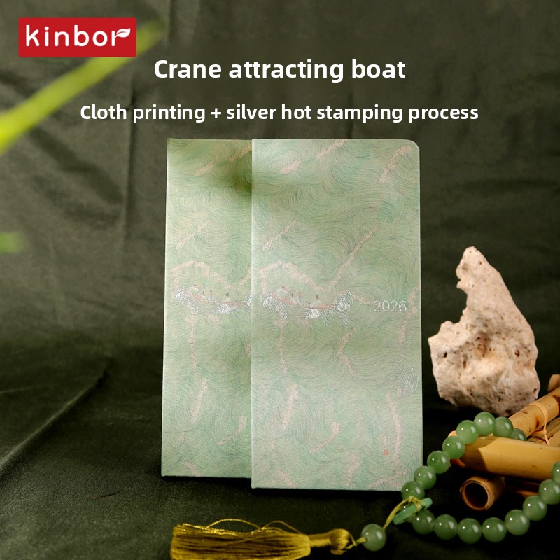 Kinbor Weekly Planner Notebook UnDated Agenda Schedule Daily Monthly Journal Book Portable Record Diary Plan Notepad Stationery