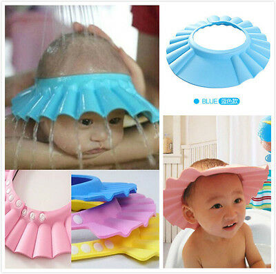 Bonnet de bain réglable pour bébé et enfant, shampoing, douche, lavage, protection pour cheveux