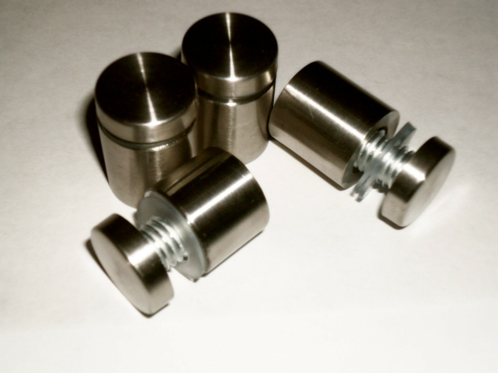 DIY House Number House number Acier Inoxydable 10x STAND OFF Fixations Door sign