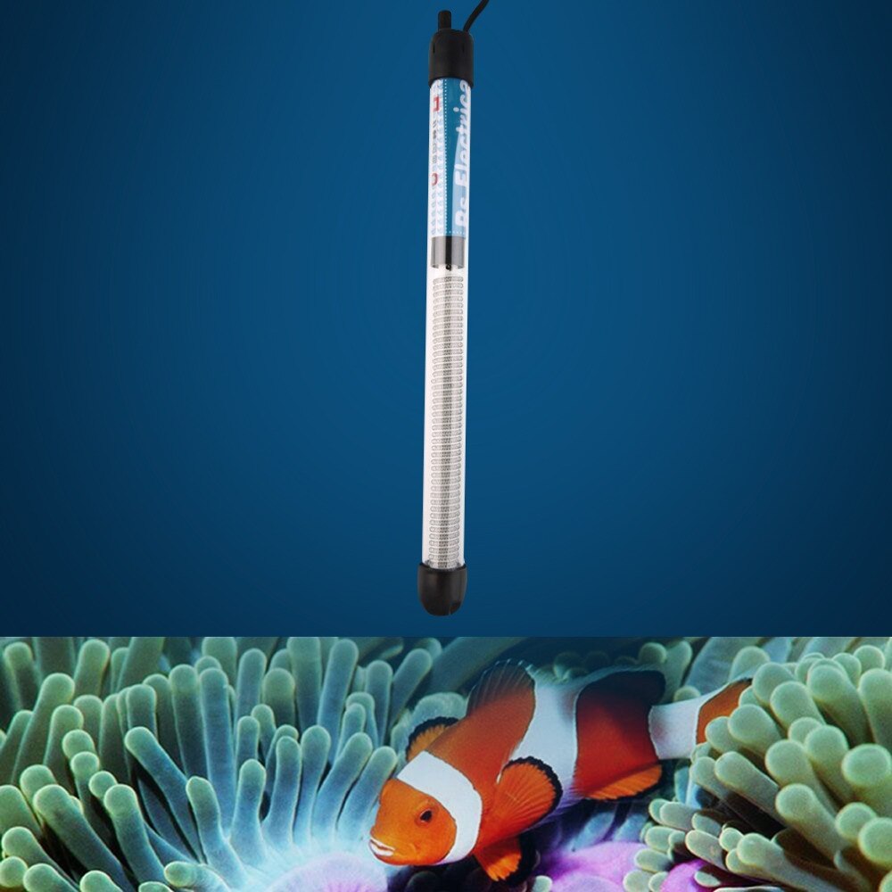 50w/100w/200w/300w US Plug Submersible Heater Heating Rod for Aquarium Glass Fish Tank Temperature Adjustment