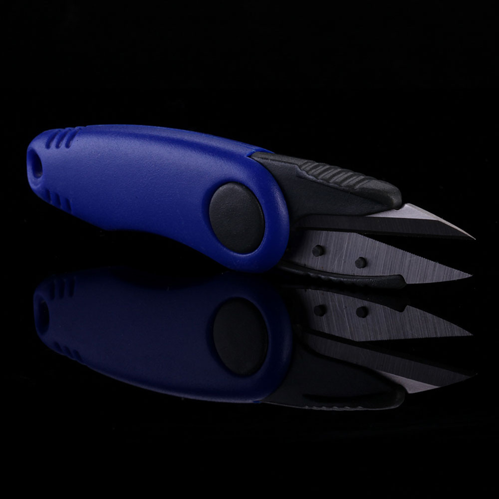 WALK FISH Shrimp-Shaped Stainless Steel Fish Use Scissors Accessories Folding Fishing Line Cut Clipper Fishing Scissor Tackle: G