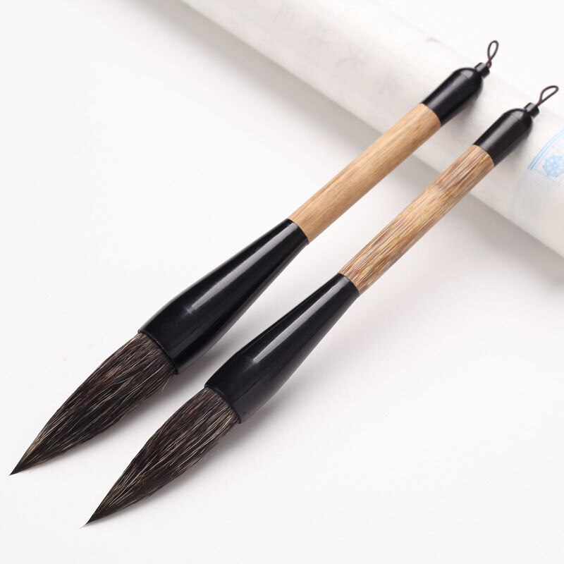 Stone Badger Hair Painting Brush Set Chinese Landscape Traditional Painting Caligrafia Brush Freehand Painting Brush Tinta China