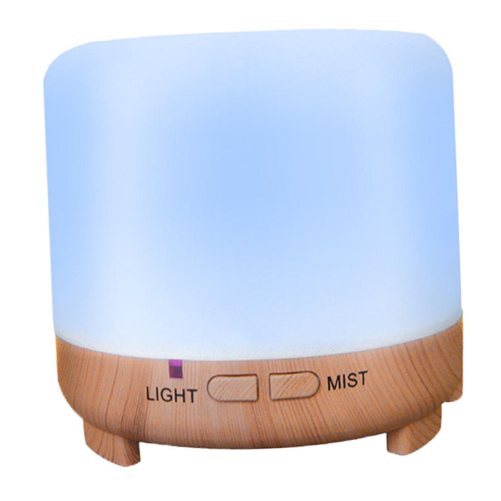 Dyfuzor powietrza zapachowy olejek eteryczny nawilżacz powietrza oczyszczacz powietrza 7 kolory doprowadziło: szary