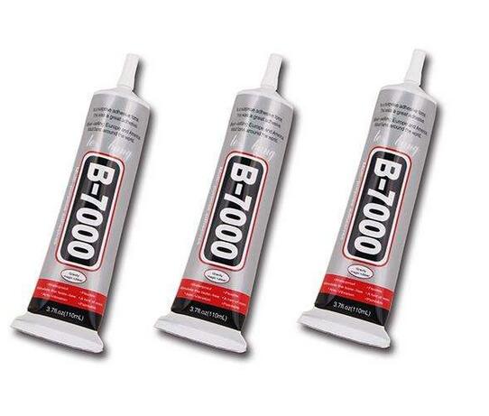 Super colle en résine époxy B7000 similaire à E6000, mastic pour strass, verre et bijoux, écrans tactiles en cristal, écran de téléphone