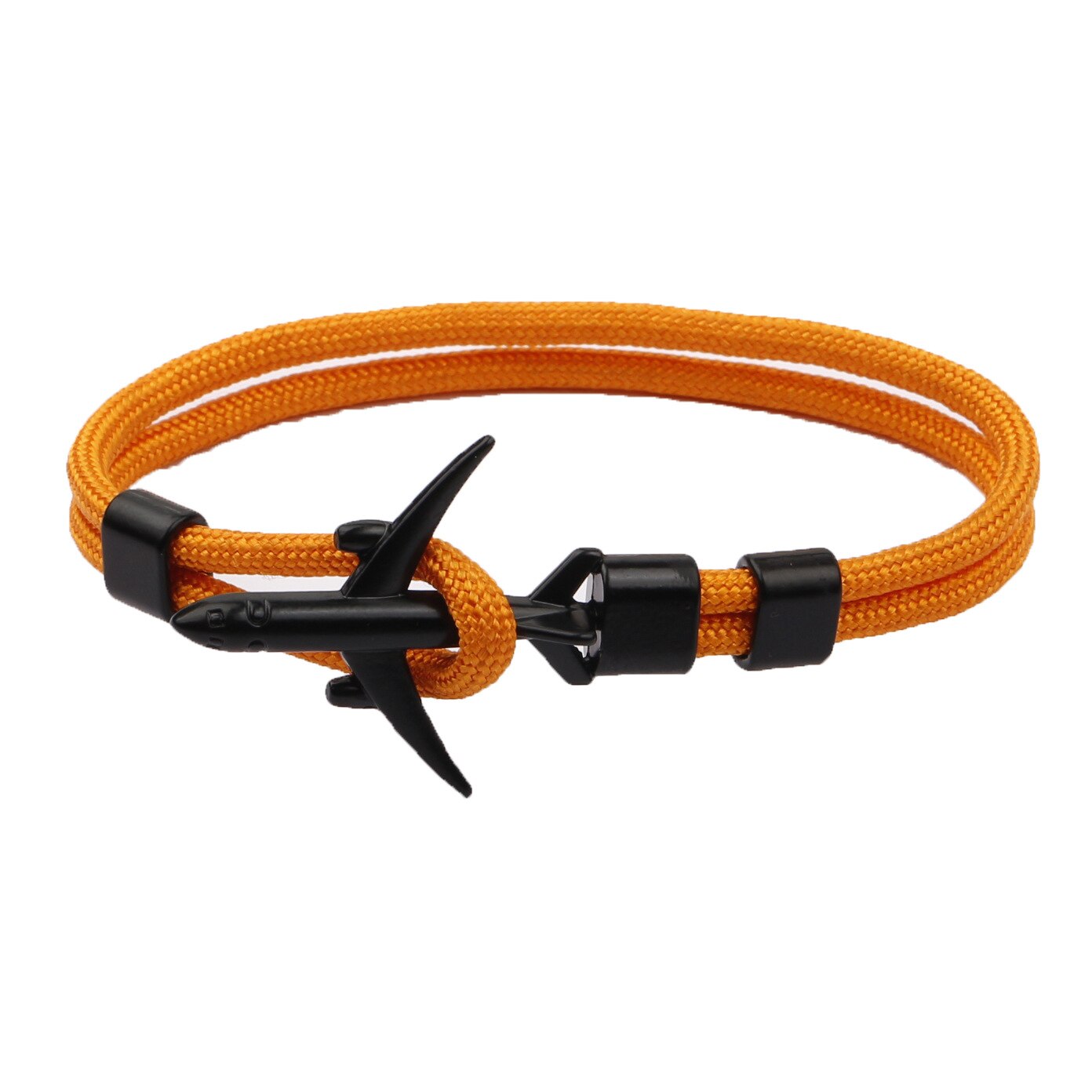 Bransoletka lotnicza lina poliestrowa kotwica bransoletka męska bransoletka