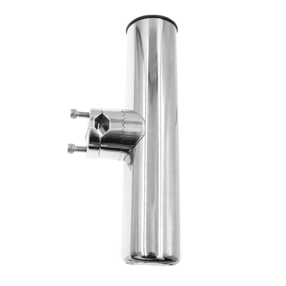 Support De Canne à Pêche En Acier Inoxydable 2 Pièces - Pour Bateau, Fixations 7/8" à 1"