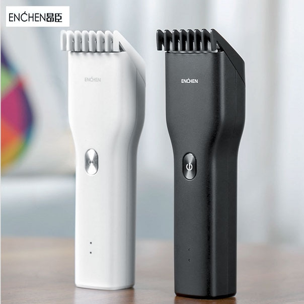 Enchen Men's Electric Hair Clipper Trimmer USB Ceramic Hair Cutter Fast Charging Hair Adult Baby Clippers for Men
