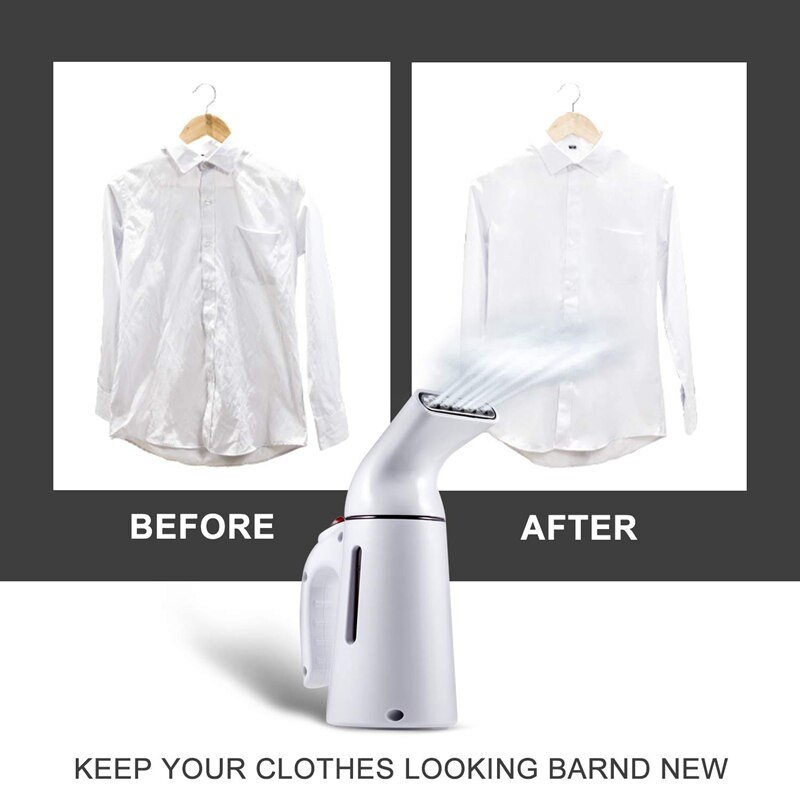 Handheld Steamer For Clothes - Portable Steam Iron For Clothes With Insulation Glove - 150Ml And Fast Heat-Up Fabric Steamer F