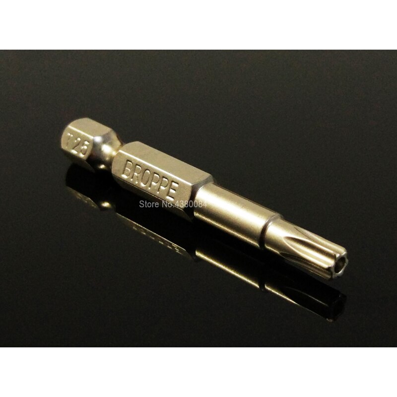 12 Stuks Set 50 Mm Magnetische Torx Schroevendraaier Bits 1/4 "(6.35 Mm) hex Shank Elektronische Reparatie Kit S2 Gelegeerd Staal Power Handgereedschap