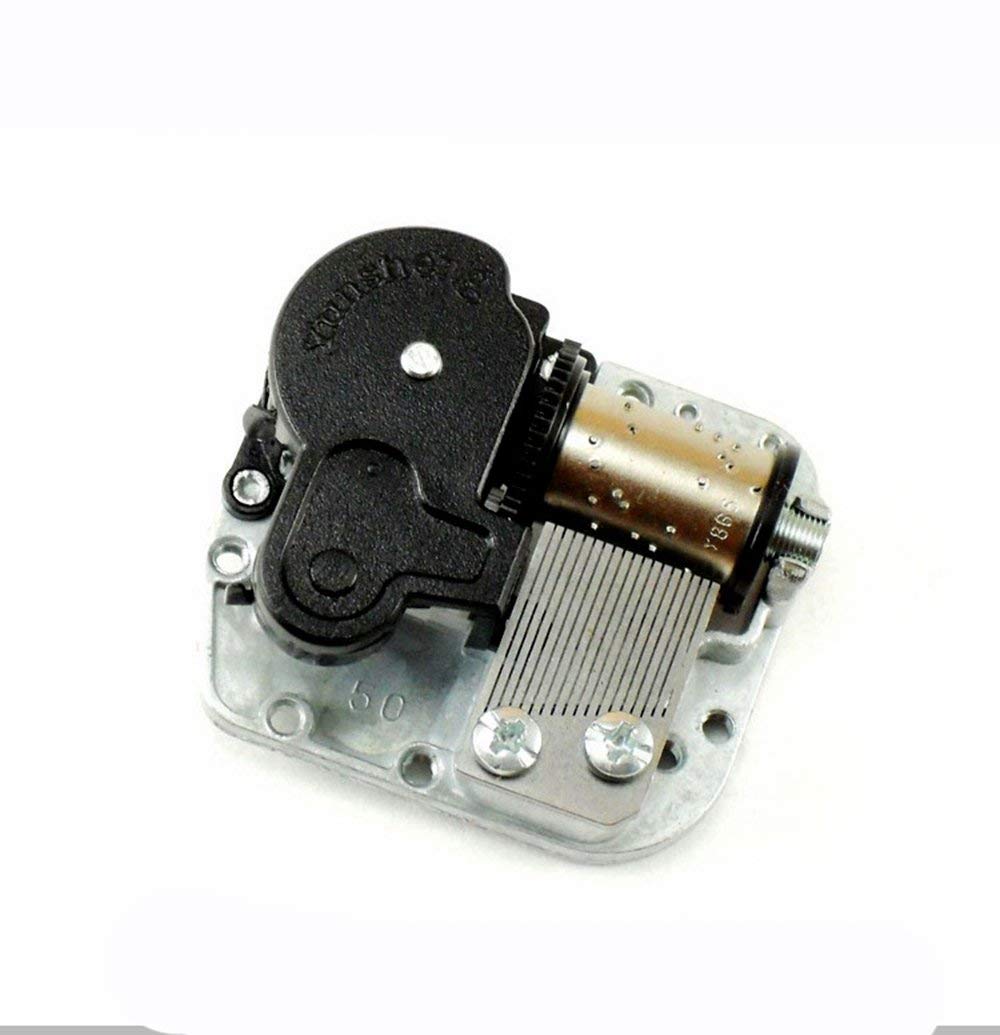 Amelie Musical Movement, Yunsheng 18 Note Windup Clockwork Mechanism DIY Music Box Movement for Replacing Old Music Box