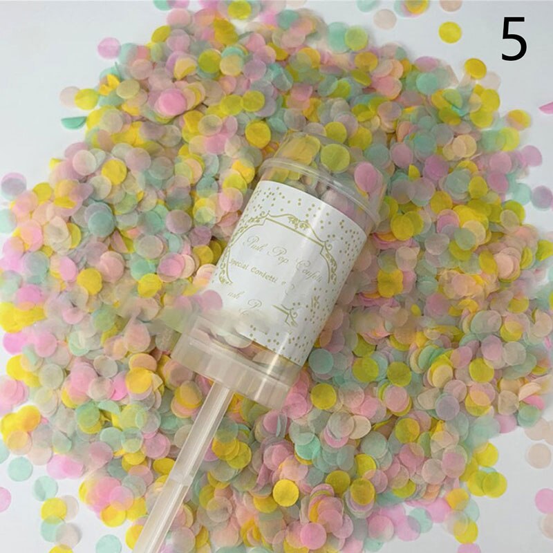 Mixed Colors Metallic Rose Gold Mini Round Confetti Dots Filling Balloons Baby Shower Wedding Engagement Decorations: N5