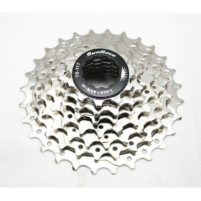 Sunrace Mountain Bike Cassette Flywheel 7S Mountain Bike Flywheel 7s 11-28T Bicycle Flywheel Original