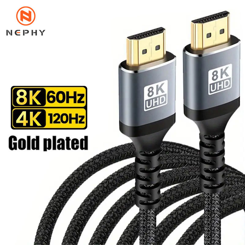 8K HDMI 2.1 Kabel Ultra Hoge Snelheid 48Gbps Dynamische HDR 8K/60Hz 4K/120Hz UHD Ultra high definition videokabel 1M 7M