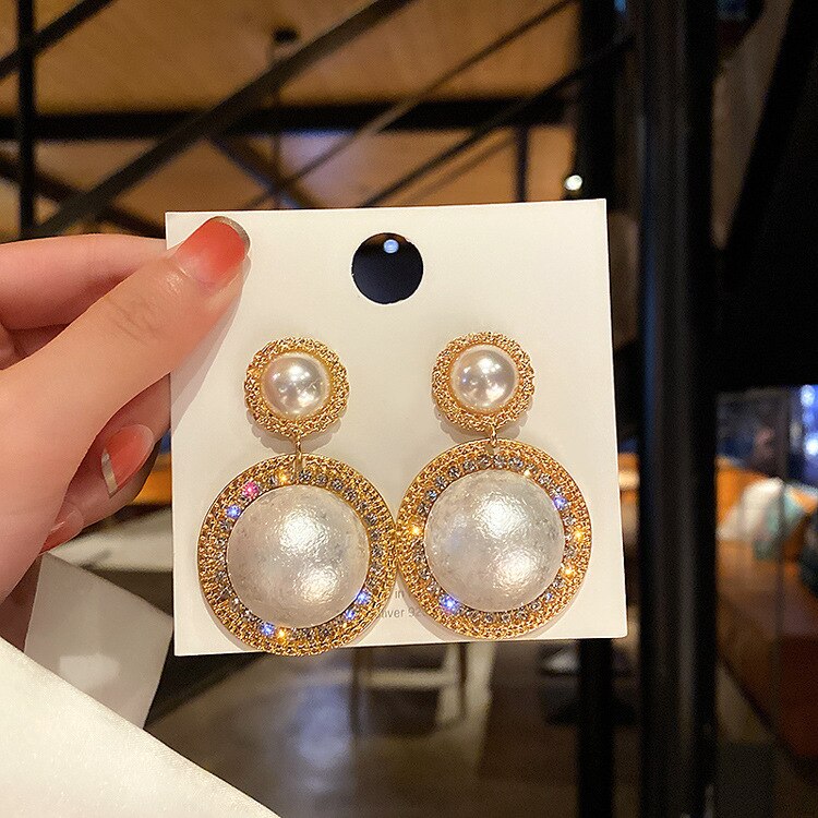Delysia King – boucles d'oreilles en perles élégantes,