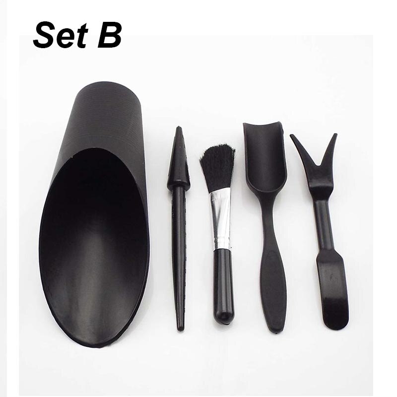 Mini Gardening Hand Tools Set Succulent Plants Watering Bottle Miniature Garden Flower Plants Bucket Shovel Tool DIY Accessories: Set B