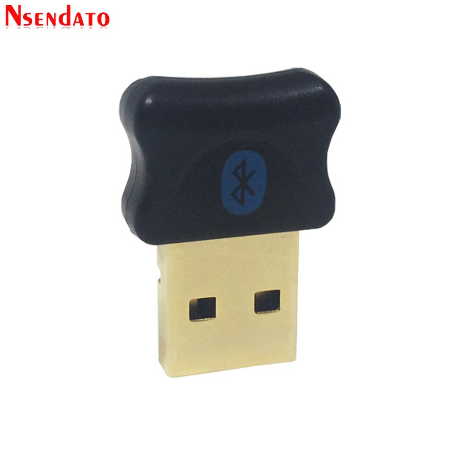 Mini USB Bluetooth V5.0 Receiver Adapter USB Wireless Bluetooth 5.0 Music Sound Receiver Dongle for Computer PC Wireless Mouse: Black