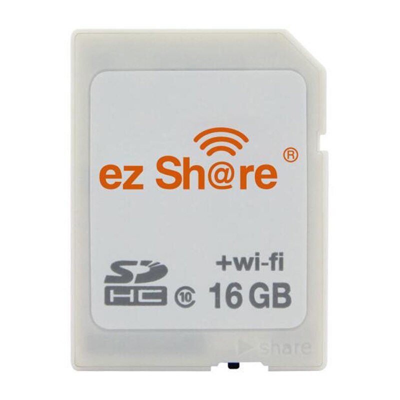 EZ share scheda SD WIFI originale 16GB 32GB 64GB Wireless Wifi condividi scheda di memoria classe 10 per fotocamera biglietto da visita bianco: 16GB