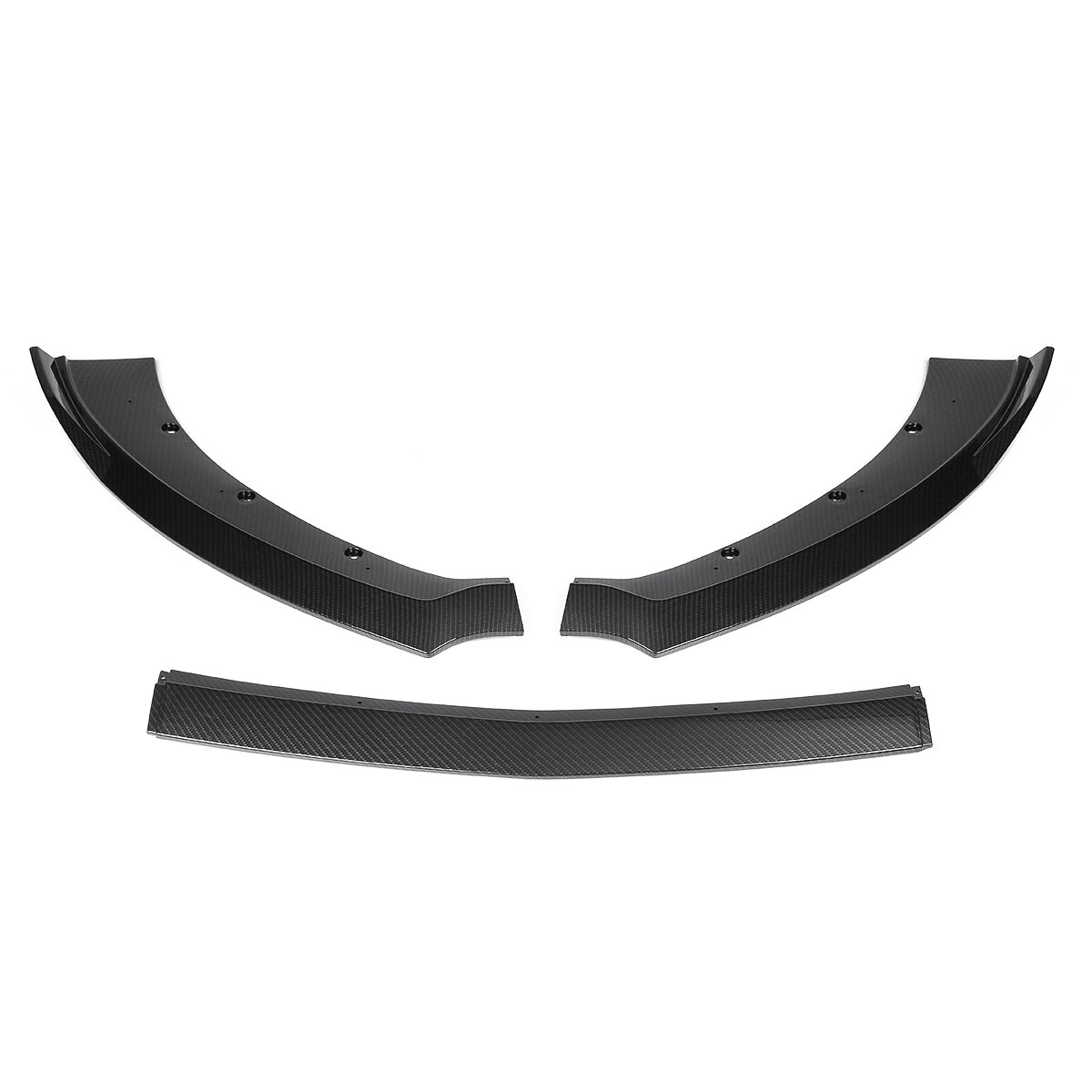 Car Front Bumper Splitter Lip Diffuser Protector Cover Body Kit Front Spoiler For Ford For Mustang