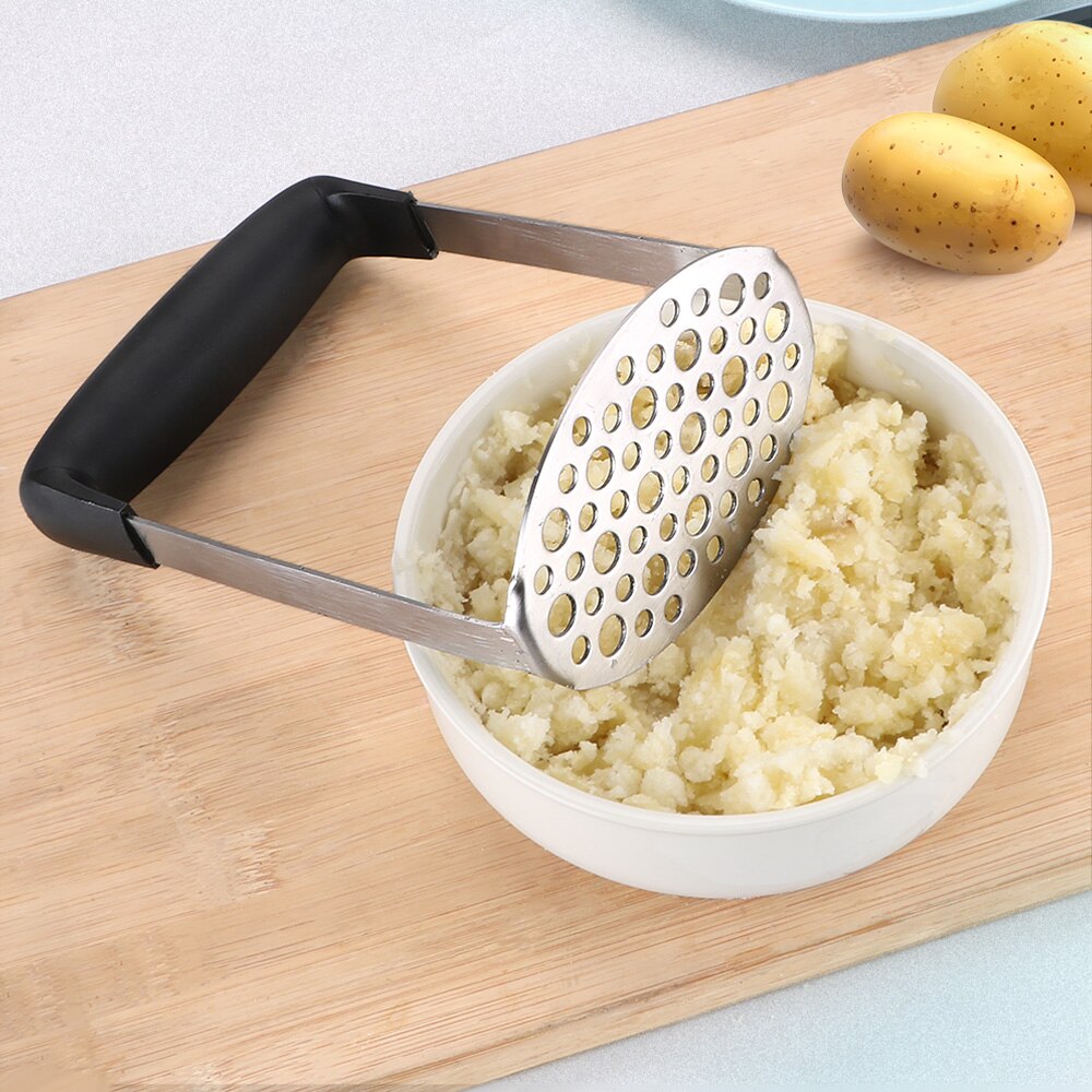 Stainless Steel Cooking Tools Fruit Vegetable Tools Potato Masher Kitchen Gadgets Pressure Mud Machine