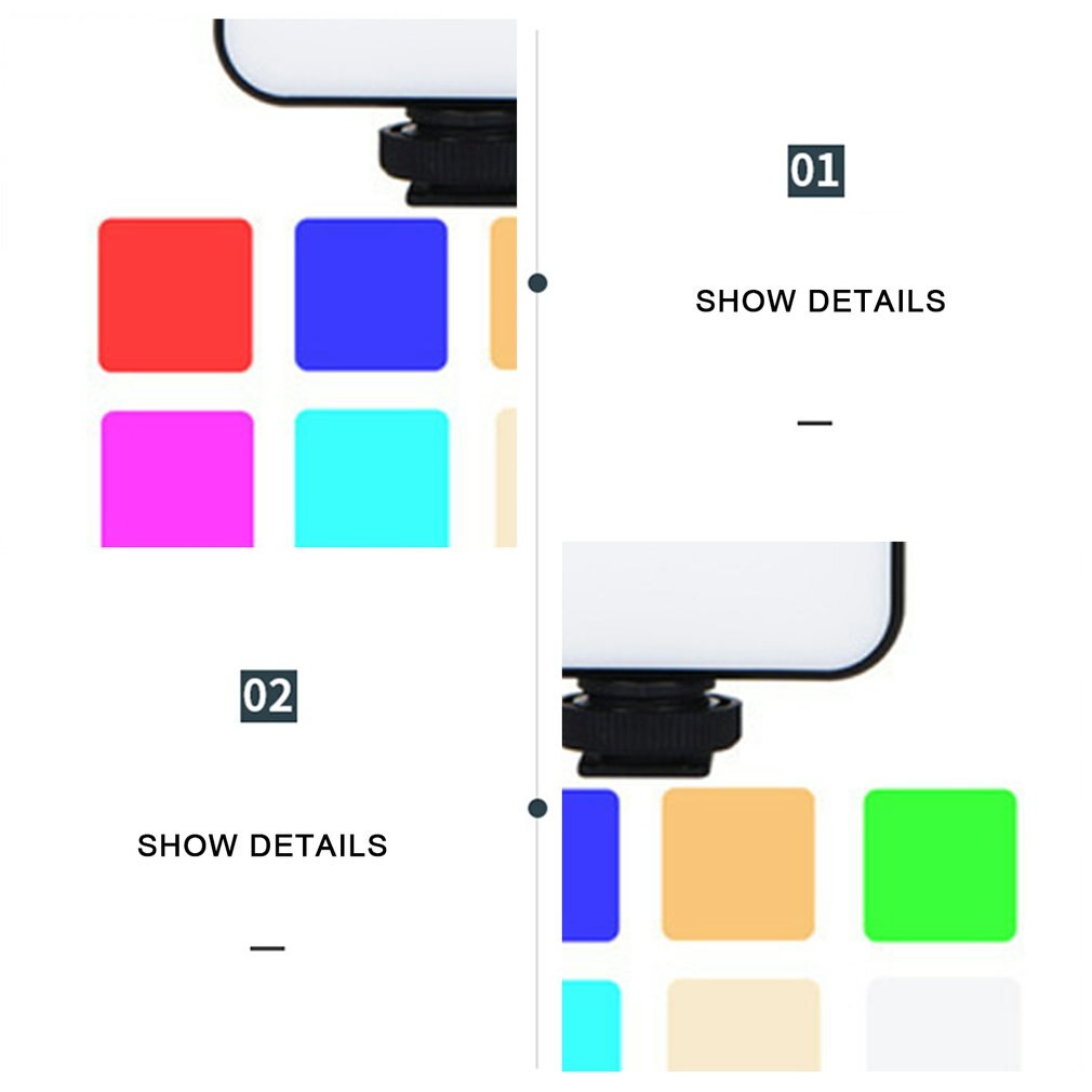 W64 Video Conferentie Vullen Licht Mobiele Telefoon Camera Computer Fotografie Licht Live-uitzending Dv Follow-Up Light