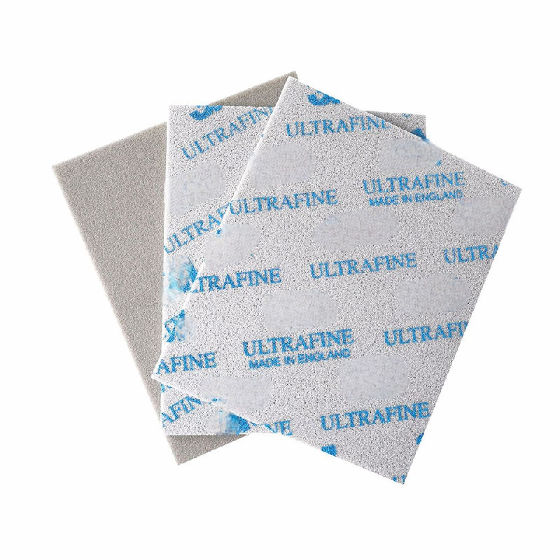 1/5/10 Stück Softback-Schleifschwamm-Schaumstoff-Pads 4-1/2" x 5-1/2" Schleifen Polieren Schleifpapier Schleifmittel Super Ultra Microfine
