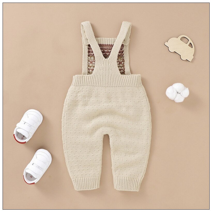 Pasgeboren Baby Gebreide Romper Truien Casual Warm Winter Herfst Jongen Meisje Kleding 0-18M Jongen Meisje Truien Kinderen truien